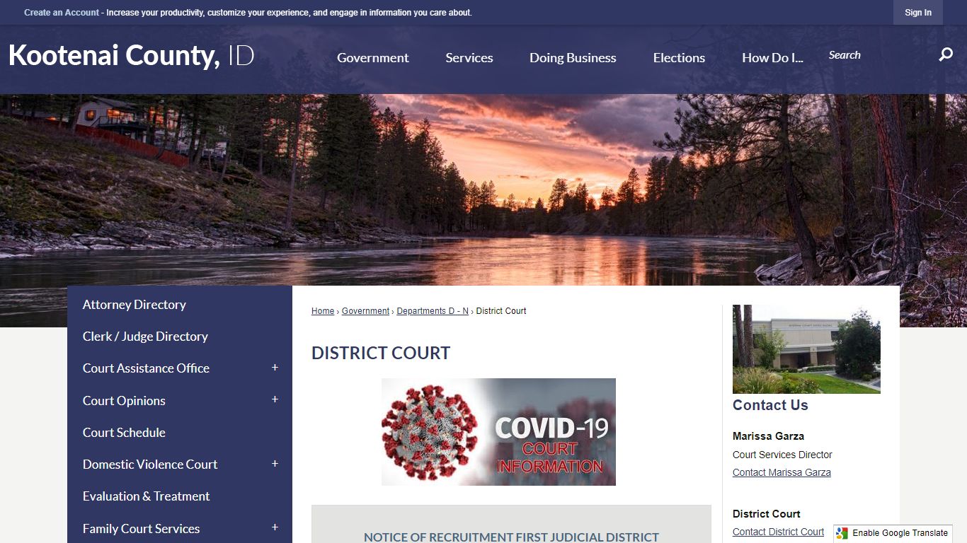 District Court | Kootenai County, ID